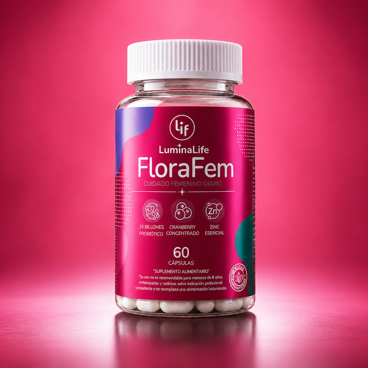 Flora Fem - Equilibrio Probiótico y Salud Íntima Femenina
