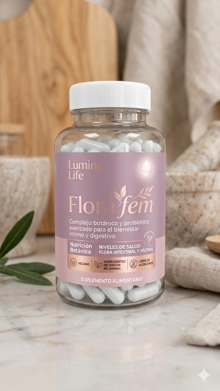 Flora Fem - Equilibrio Probiótico y Salud Íntima Femenina